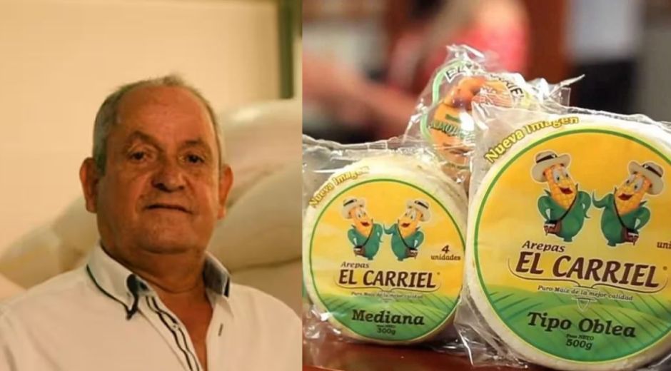 Dueño de Arepas El Carriel