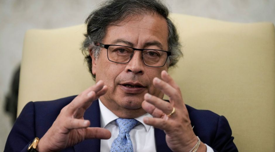 presidente de colombia, gustavo petro. 