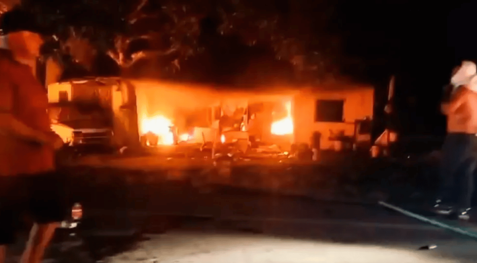Cortesía Incendian casa de padrastro que abusó y asesinó a niña de 5 años en Guamal, Meta