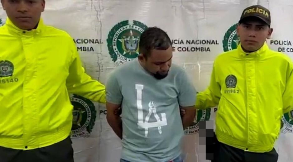 Policía Metropolitana de Barranquilla. Alias ‘Ricabarba’ presunto sicario de ‘Los Papalopez’