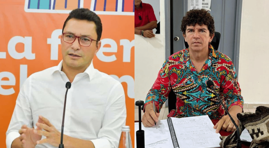 Exgobernador, Carlos Caicedo - Concejal Miguel 'El Mono' Martínez 