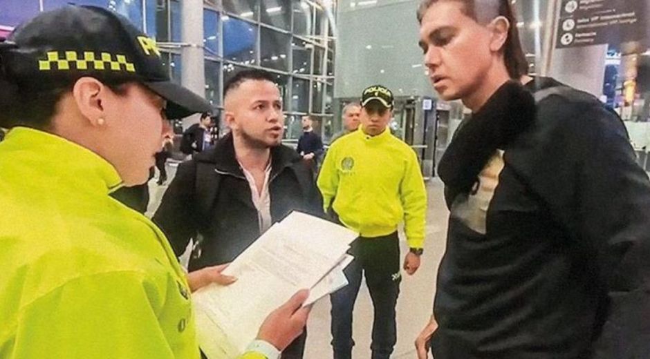 Cortesía Esta foto muestra el momento en el que Ordion Depp fue capturado.