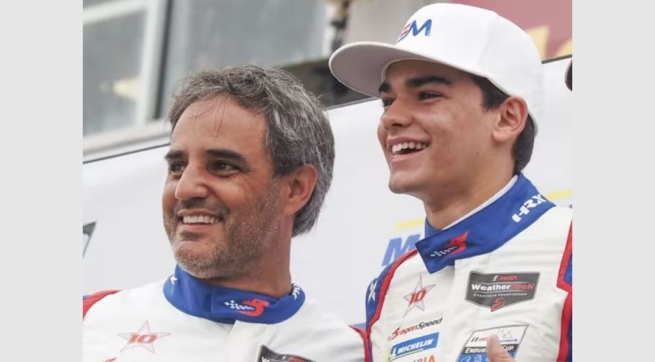 Sebastián Montoya, hijo del piloto colombiano Juan Pablo Montoya.