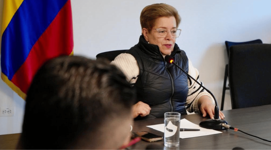 Zona Cero La Ministra de Trabajo, Gloria Ramírez.