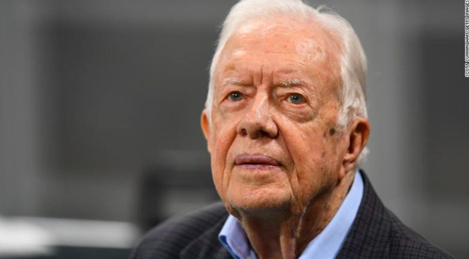 Jimmy Carter, expresidente. 