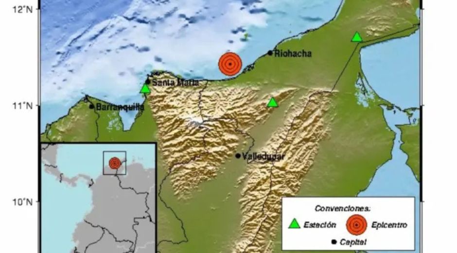 Seguimiento. Según el Servicio Geológico Colombiano (SGC), el primer movimiento telúrico ocurrió a las 3:59 a.m.
