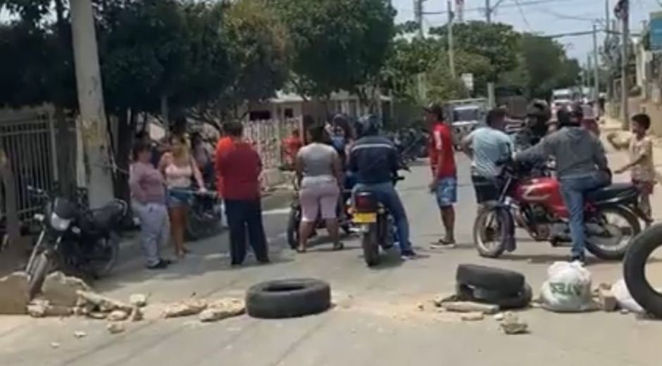 Manifestación de la comunidad Chimila 2.