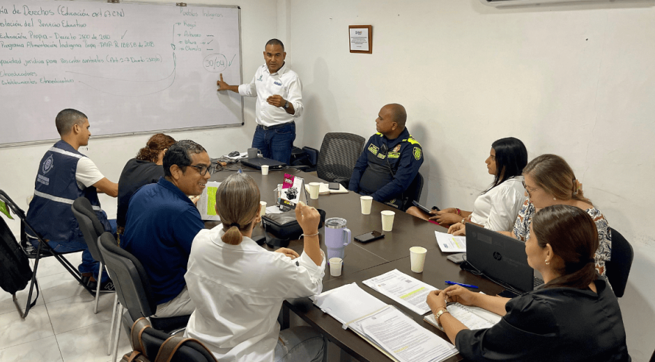 Cortesía Reactivan mesa técnica para mejorar educación indígena en Santa Marta después de 14 años