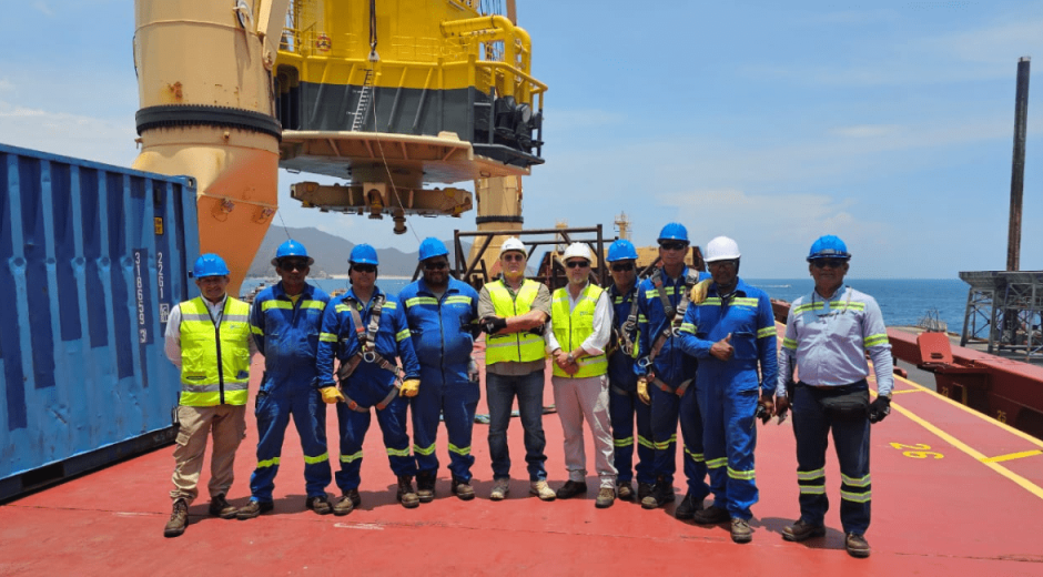 Ecopetrol importa nueva boya de amarre de oleoducto a través del Puerto de Santa Marta