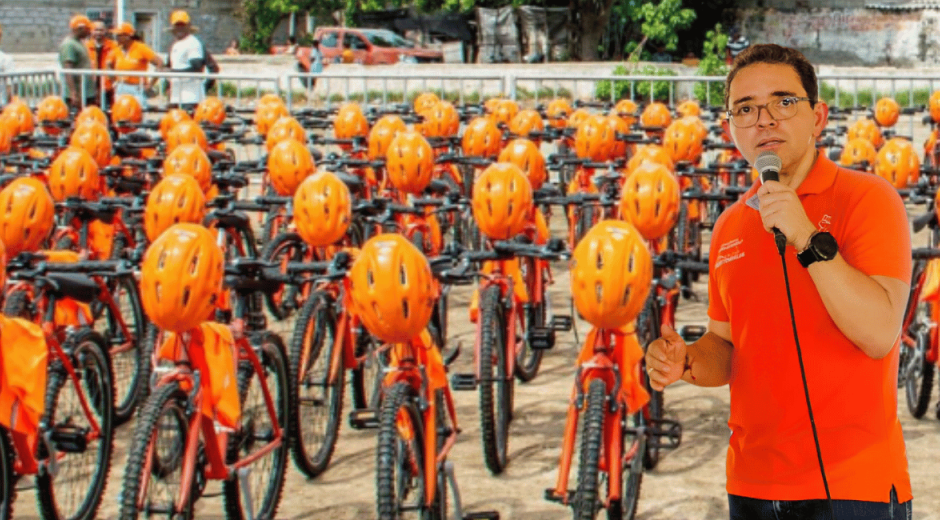Gobernación del Magdalena Rafael Martínez promete 2.900 ‘bicis del cambio’