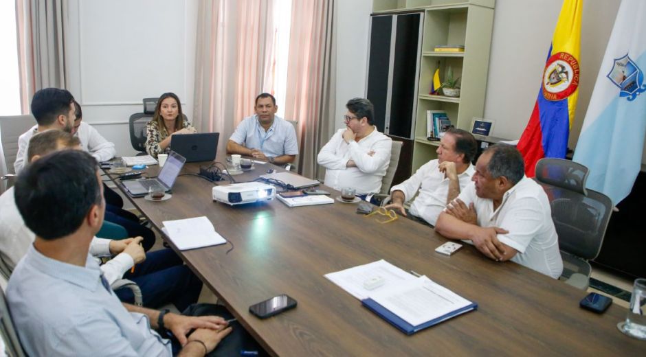 Reunión del gabinete de gobierno con expertos.