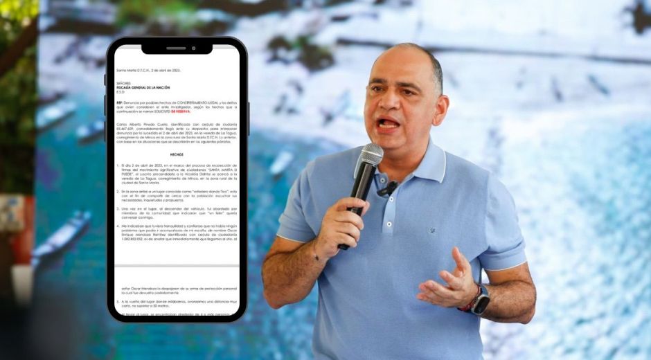 Alcalde Pinedo Cuello aclaró los detalles de la información expuesta por W Radio.