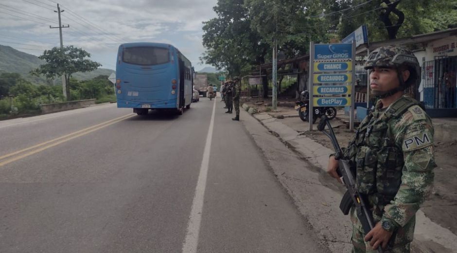 Militarización en la zona rural del Distrito