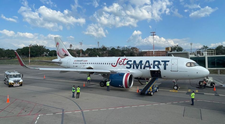 Cortesía Jet Smart en Santa Marta
