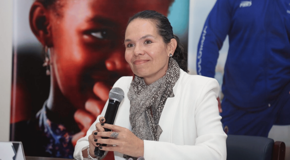 Exministra del Deporte Astrid Bibiana Rodríguez