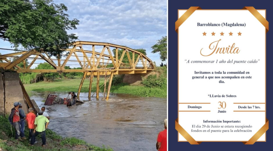 Celebrarán 'cumpleaños' del puente de Michichoa tras un año de su colapso