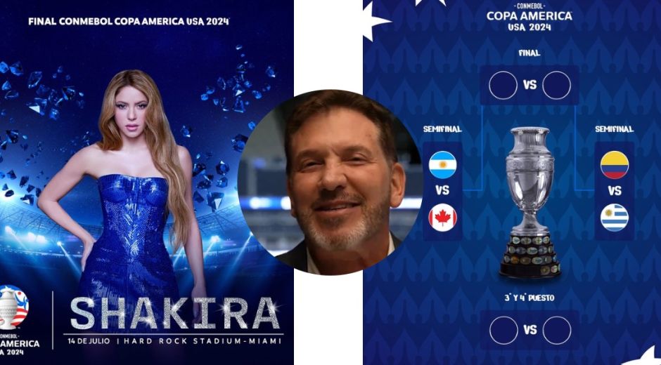 Shakira en la copa América 2024