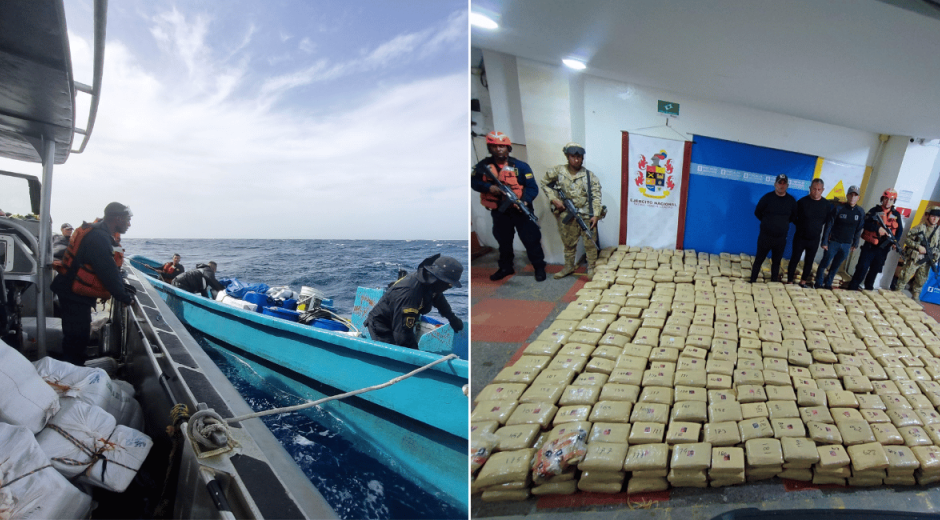 ¡Duro golpe! Guardacostas de Santa Marta interceptan gran cargamento de droga