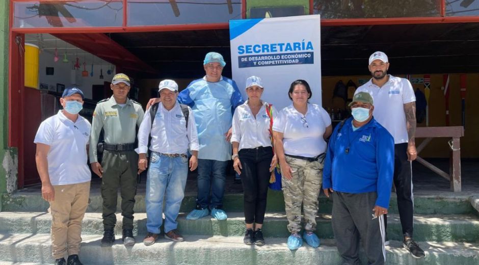 Comerciantes en Taganga