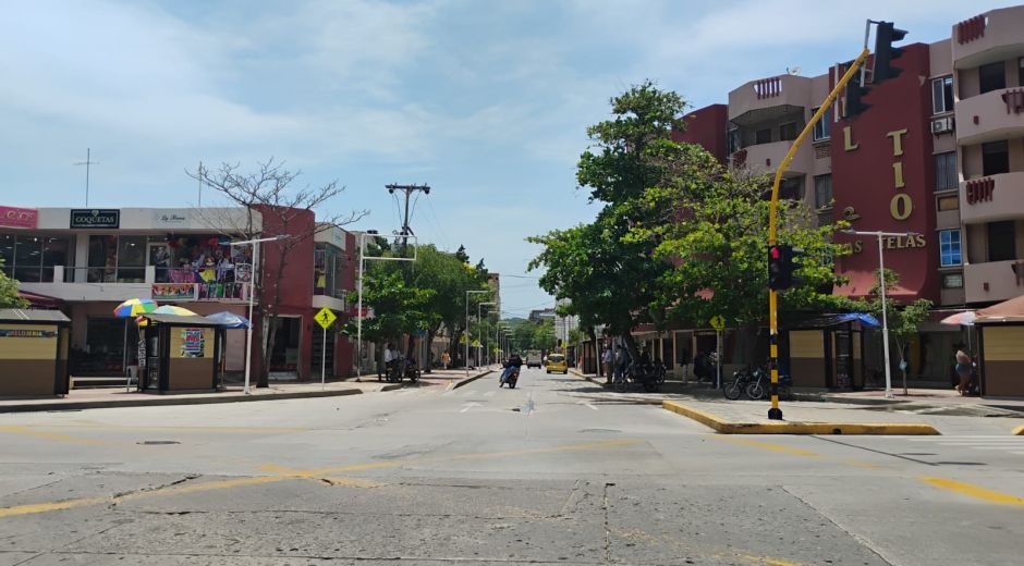 Desolado, así se encuentra la carrera 5