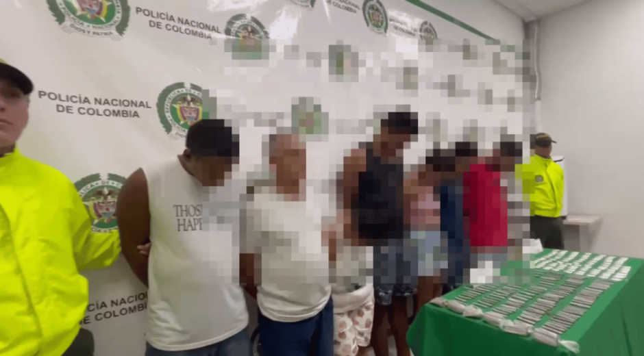 ¡Gran operativo! Desmantelan red de drogas en Santa Marta al servicio de las Acsn