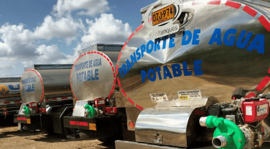 Carrotanques para La Guajira.