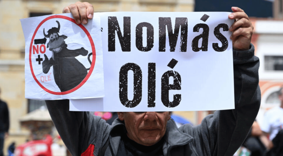 Centro Democrático presenta demanda contra la ley que prohíbe las corridas de toros