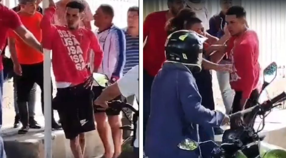 Cortesía Delincuente detenido en Santa Catalina
