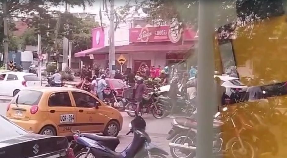 Los hechos se registraron sobre la avenida del Ferrocarril.