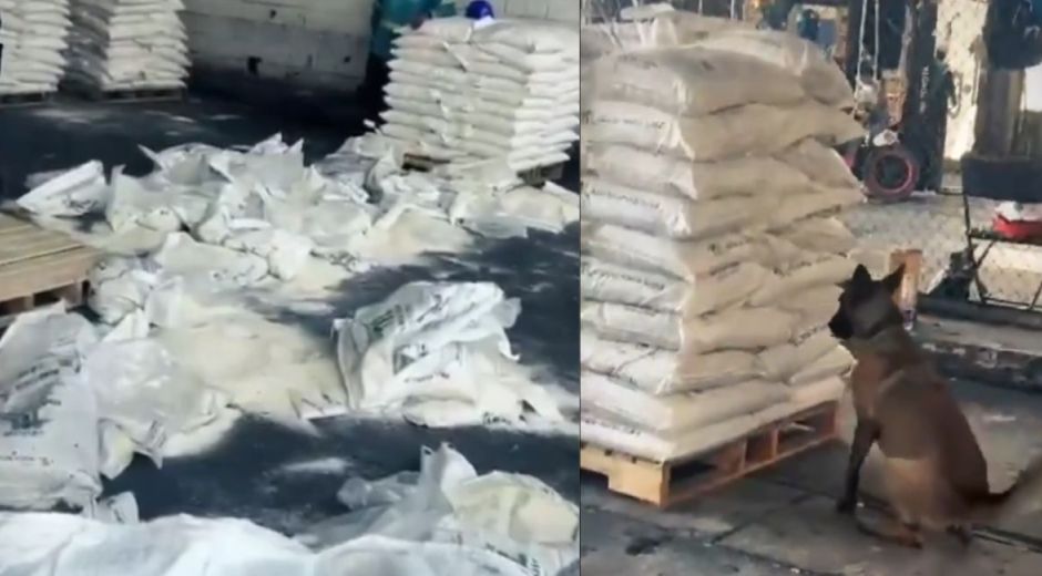 Cortesía Incautación de droga.
