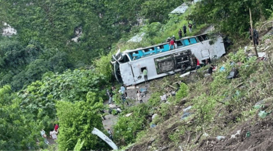 Bus accidentado