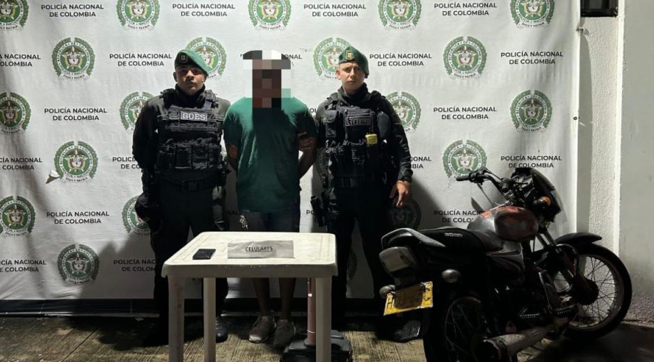 Policía Metropolitana de Santa Marta.