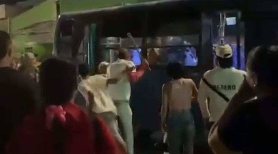 Captura de pantalla del video suministrado por la ciudadanía. 