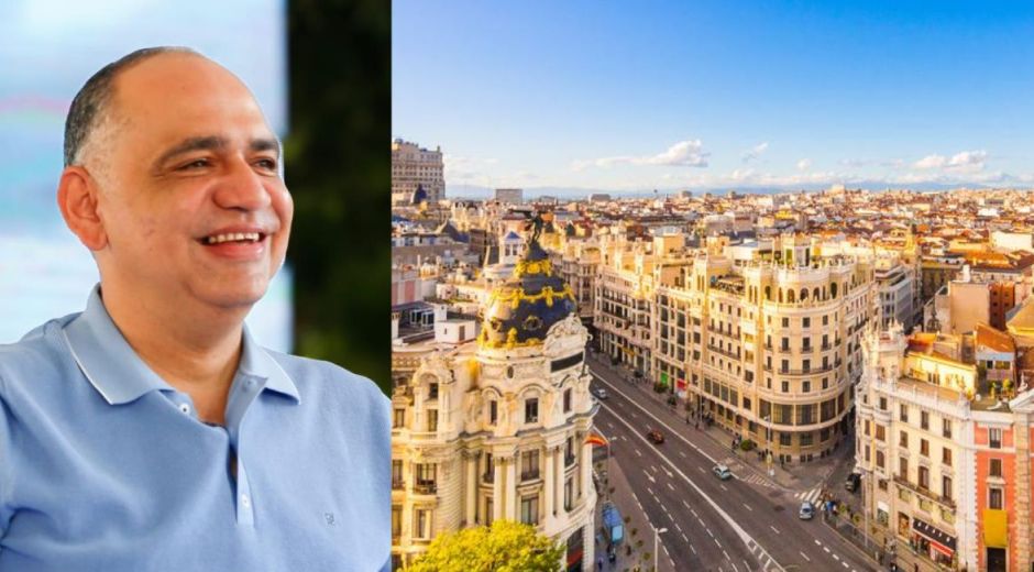 El alcalde Carlos Pinedo estará en España.