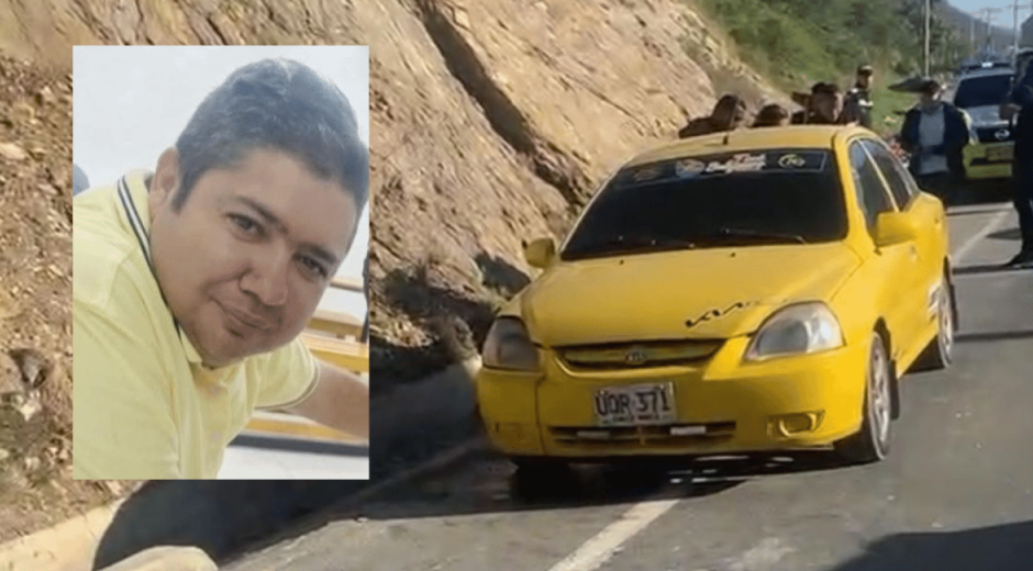 Taxista asesinado Fredy Serrano Mora