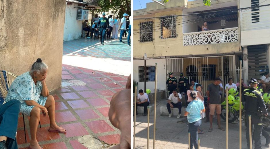 Operativo de desalojo en Gaira
