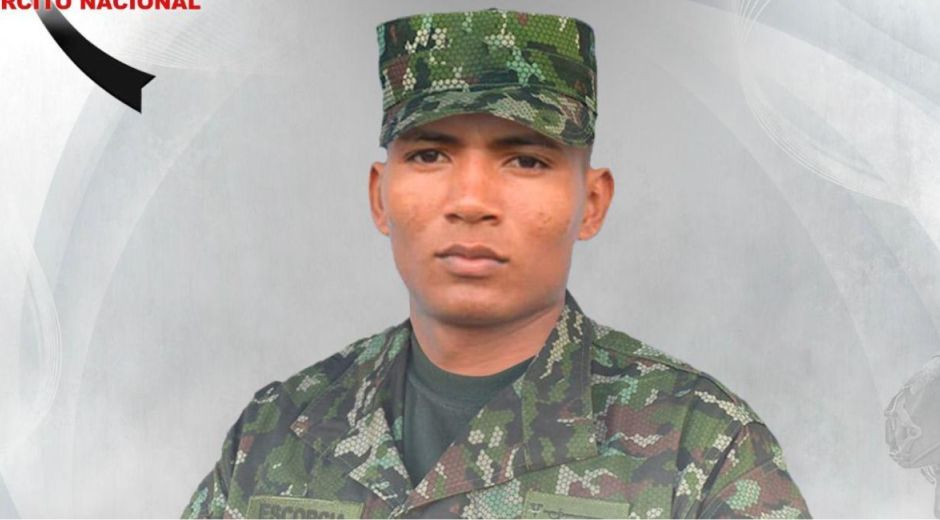 Soldado víctima de una mina antipersona