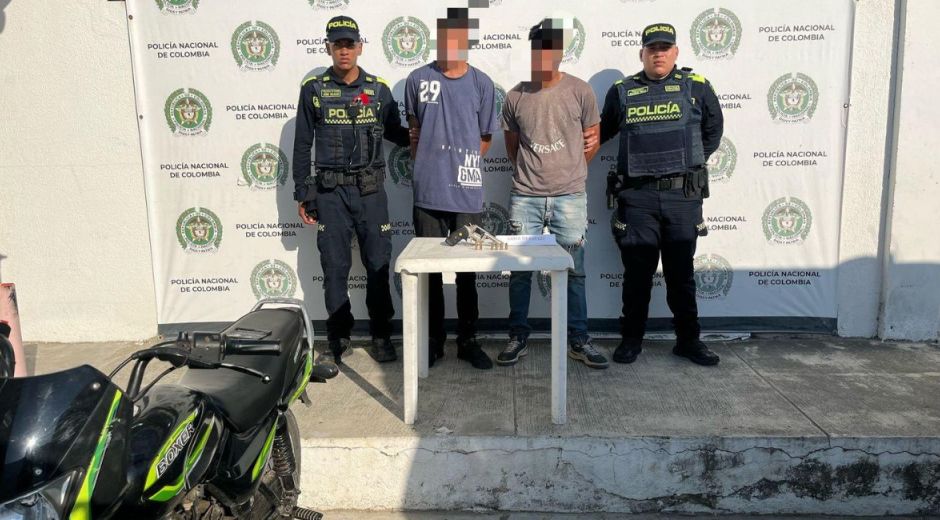 Capturados por las autoridades.