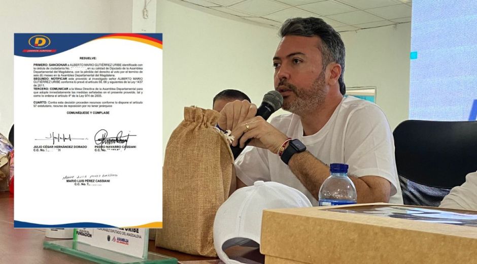 Albert Gutiérrez, diputado del Magdalena.