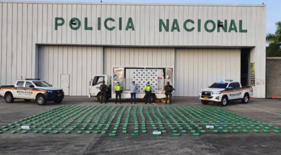 Cortesía Incautuación de droga.