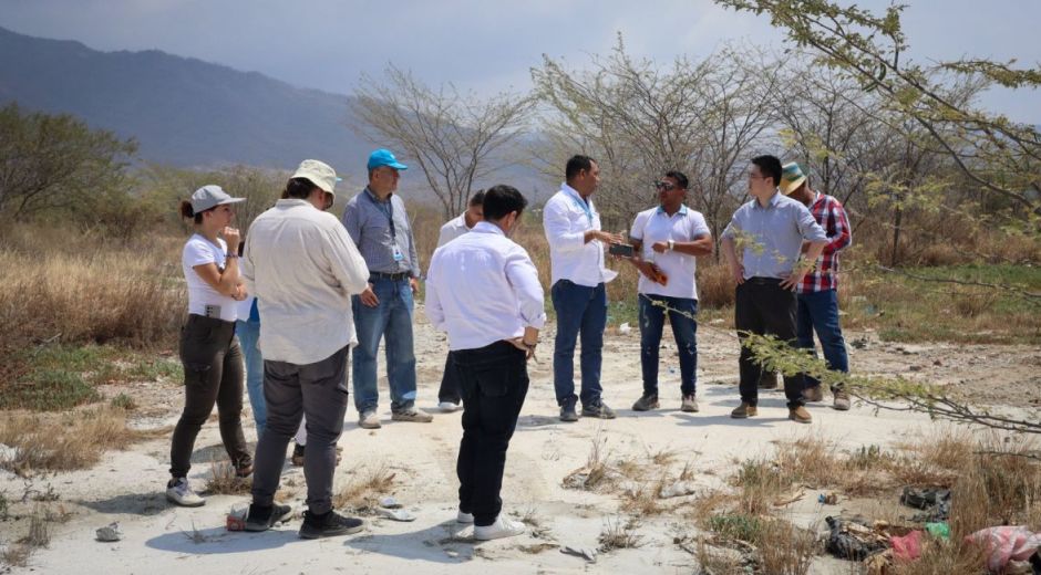 Visita de expertos para proyectos de agua.