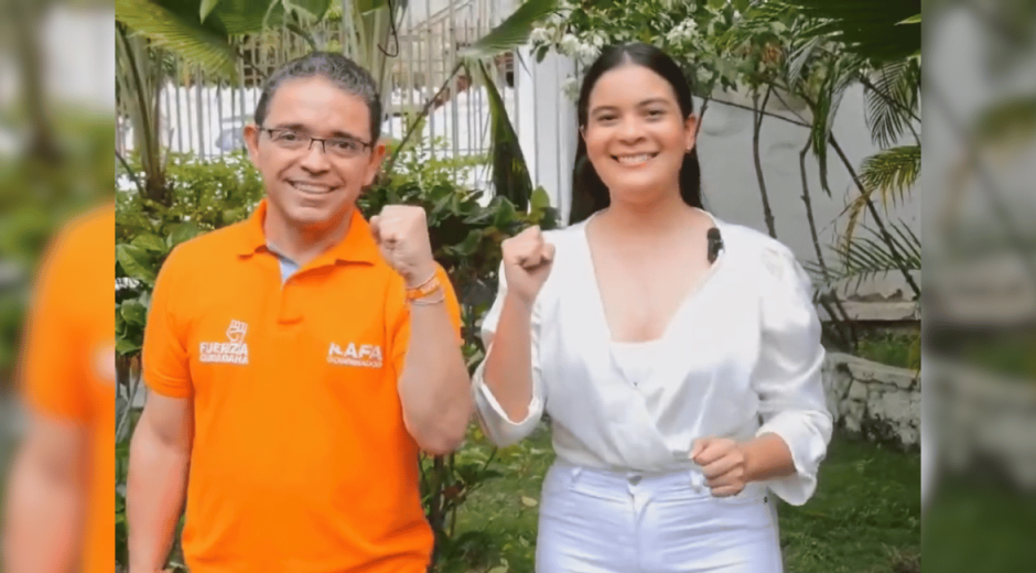 Rafael Martínez y Kathy Gutiérrez 