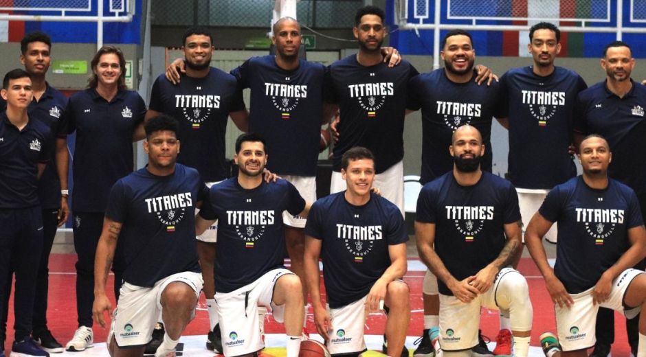 Equipo de Titanes que conquistó el título en el primer semestre de 2024.