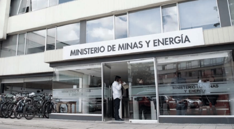 Ministerio de Minas y Energía.