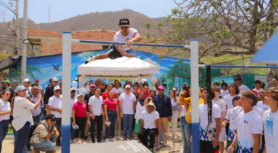 Cortesía Parque inaugurado en San Pablo