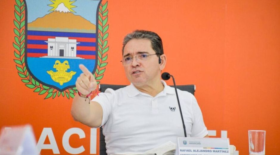 Rafael Martínez, gobernador del Magdalena.