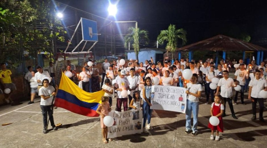 Marcha por su liberación.