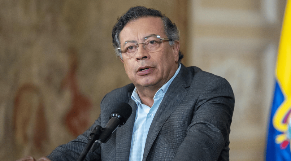 El Presidente Gustavo Petro.