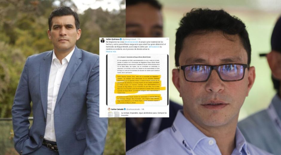 Cortesía Quintana controvertió las afirmaciones de Caicedo.