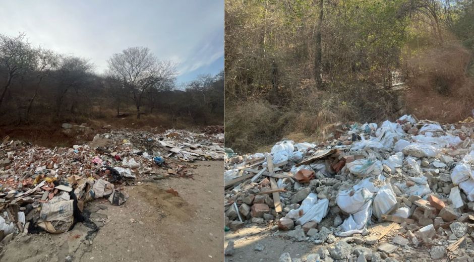 Seguimiento En este estado está la vía que conduce al balneario.